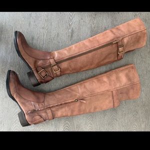 Sam Edelman Paulina riding buckle boots size 8M